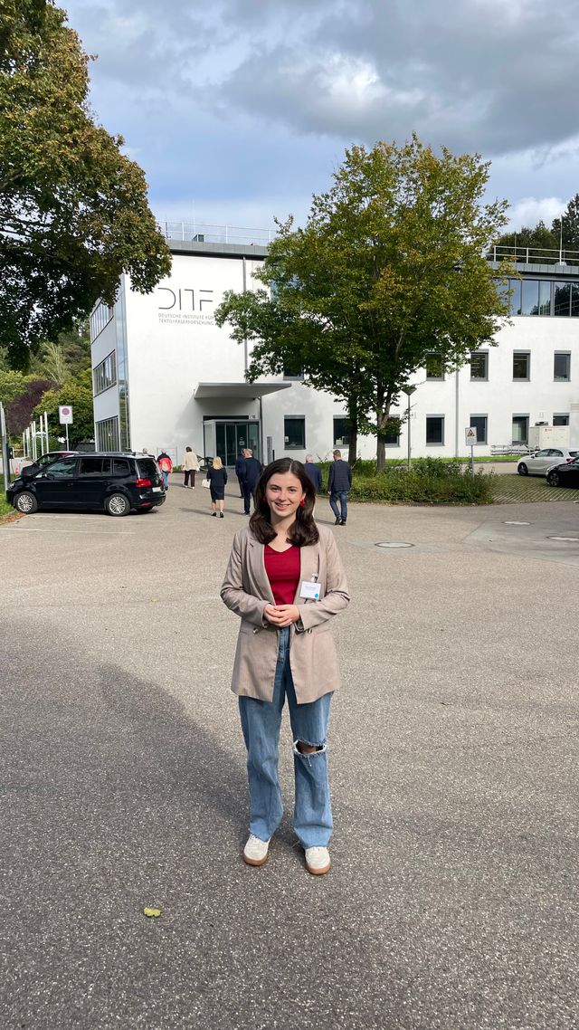 Zu Besuch bei Deutschen Institute für Textil- und Faserforschung und Einweihung der PV Anlage