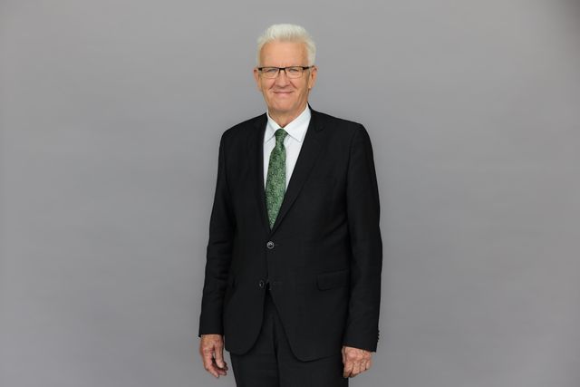 Winfried Kretschmann in Nürtingen