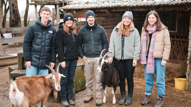 Besuch auf der Jugendfarm Filderstadt