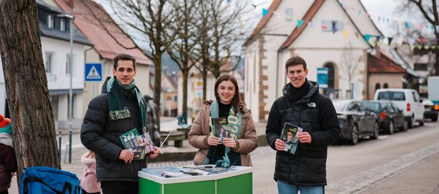 Impressionen vom Stand am Edeka in Musberg