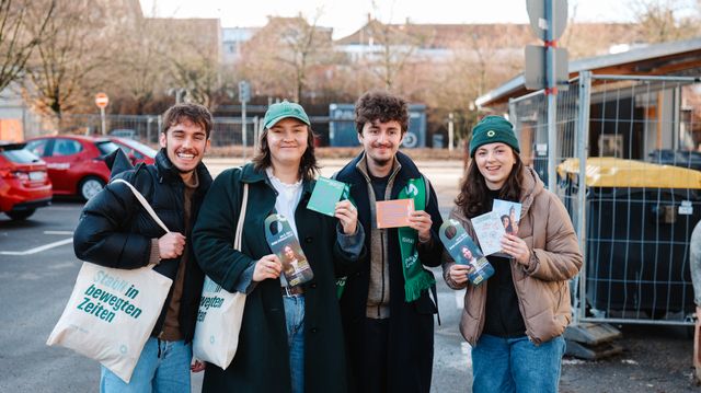 Unterwegs an den Haustüren